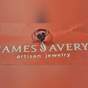 James Avery Sterling Rose Ring